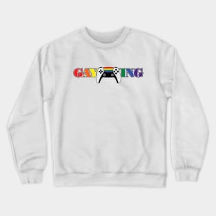 Gay Gaming Pride Crewneck Sweatshirt